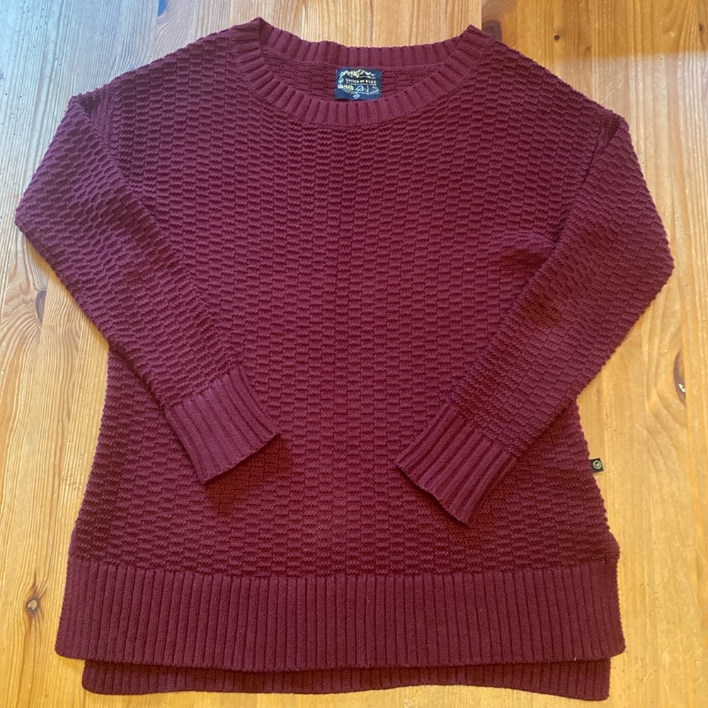 UNITED BY BLUE Sweater, Size Extra Small